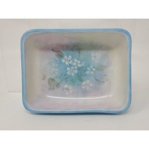 Vintage Krautheim Bavaria Germany Ceramic Hand Painted Soup Trinket Dish